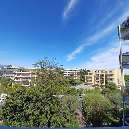 Juan Les Pins Tanit Studio Climatise Vue Sur Mer Piscine أنتيب المظهر الخارجي الصورة