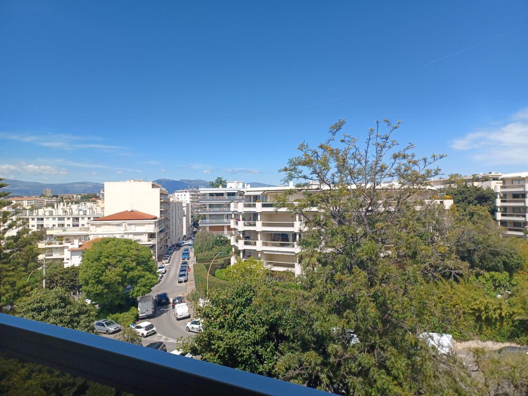 Juan Les Pins Tanit Studio Climatise Vue Sur Mer Piscine أنتيب المظهر الخارجي الصورة