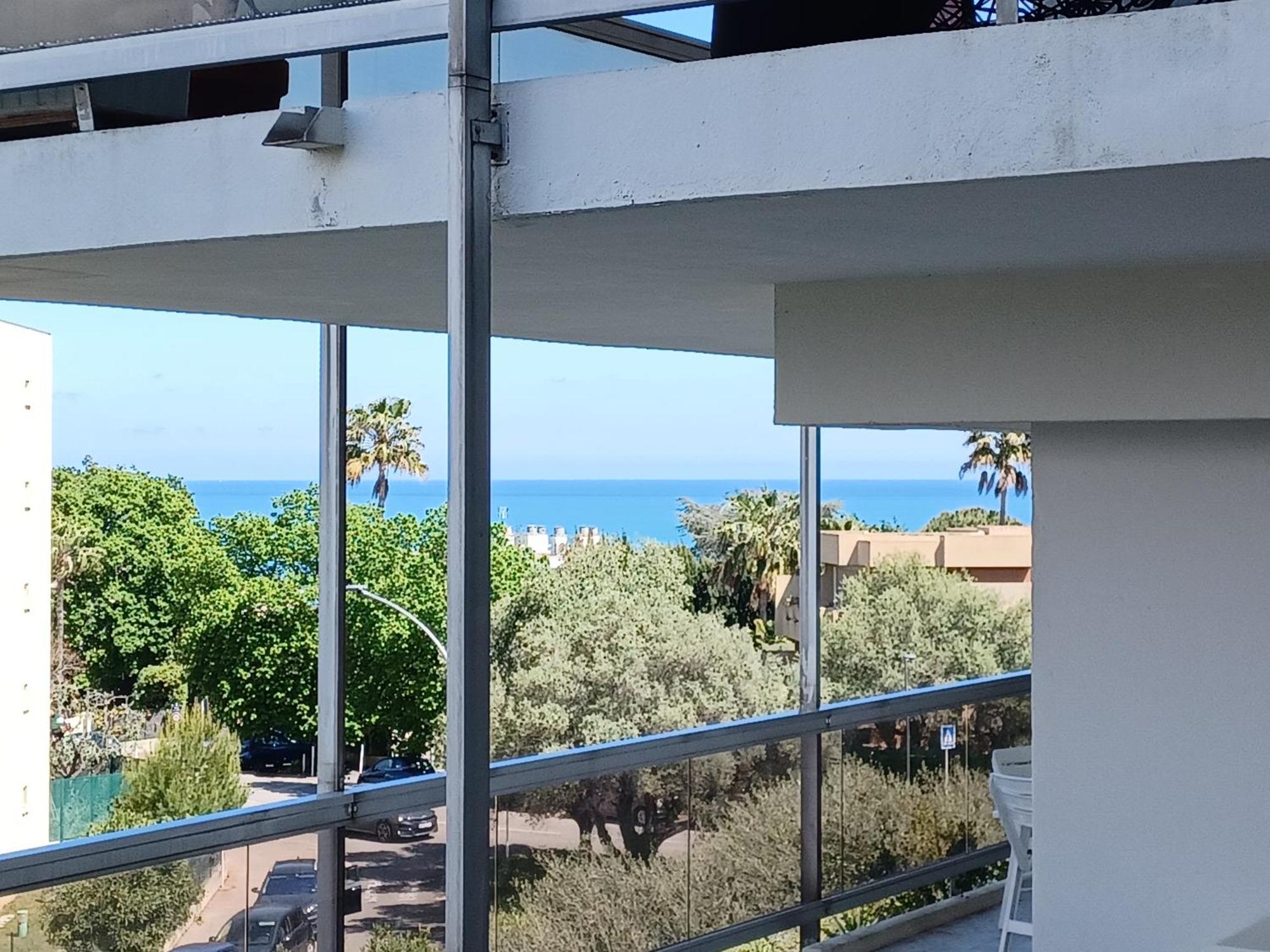 Juan Les Pins Tanit Studio Climatise Vue Sur Mer Piscine أنتيب المظهر الخارجي الصورة